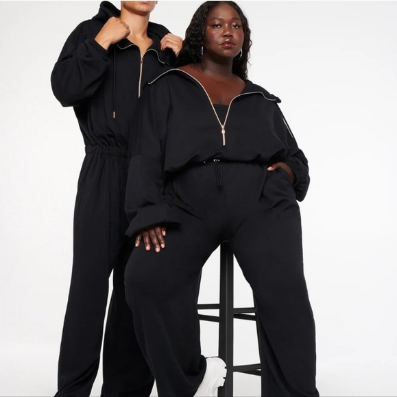 Savage X Fenty Pants - Xssential Oversized Cinched Hooded Jumpsuit L NWT